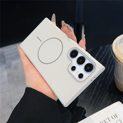 Soft-Touch Magnetic Case – Ultra-Slim, Lightweight & Drop-Resistant For Galaxy S25 S24 S23 S22 Series