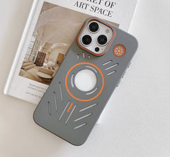 Unlabeled Heat Dissipation Magnetic Mobile Phone Case For iPhone 16 15 14 13 12 Series