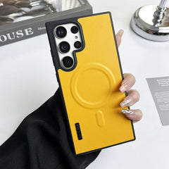 Lens Metal Frame Drop Protection Magnetic Attachment Case For Samsung Galaxy S22/S23/S24 Series