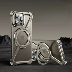 Z-shaped Frameless Magnetic Phone Case, Anti-fall Phone Cases Compatible With iPhone 16 Series