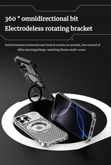 Aluminum Alloy Bracket Aromatherapy Heat Dissipation Case Suitable For iPhone 16/15/14 Series