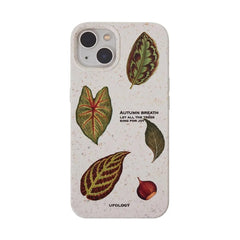 Eco-Friendly Biodegradable iPhone Case – Nature-Inspired Fall Leaf Design | Sentimentvalue®