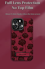 Full Screen Rose Phone Case For iPhone 16/15/14/13/12/11 Series