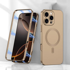 Suitable for Apple 15/16 series mobile phone case, magnetic two-in-one protective cover