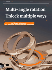 SentimentvalueTM Metal magnetic 360° Bracket Mobile Phone Case Suitable For iPhone 16 Pro/ iPhone 16 ProMax