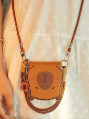 Capybara Big Head Phone Case For Galaxy Z Flip 3 / Galaxy Z Flip 4 / Galaxy Z Flip 5 / Galaxy Z Flip 6