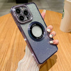 π Glitter Diamond Magnetic Ring Holder Case for iPhone β¨