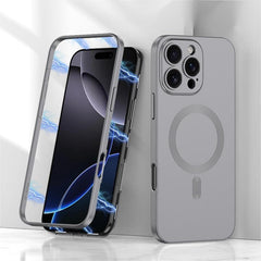 Suitable for Apple 15/16 series mobile phone case, magnetic two-in-one protective cover
