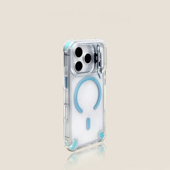 iPhone 17 Series Four-Corner Shockproof Magnetic Lens Case
