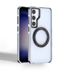 Metal Magnetic Bracket Anti-fall Protective Phone Case For Galaxy S23/S24 Series