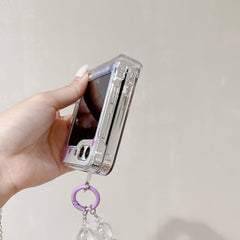 Rendered purple star phone case for Galaxy Z Flip 3/Galaxy Z Flip 4/Galaxy Z Flip 5/Galaxy Z Flip 6