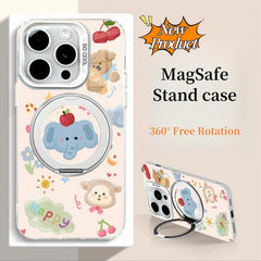 SentimentvalueTM Animal Graffiti Phone Case For iPhone 16 15 14 13 12 11 Series