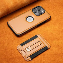 2 in 1 Detachable Wallet Card Slot Magnetic Leather Case For Magsafe IPhone 16 15 14 13 Series