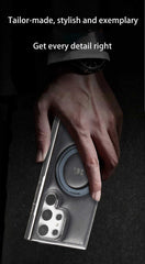 SentimentvalueTM Magnetic Leather Case With 360° Rotating Bracket For S25/S24/S23 Series and Galaxy S22 Ultra