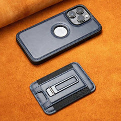2 in 1 Detachable Wallet Card Slot Magnetic Leather Case For Magsafe IPhone 16 15 14 13 Series