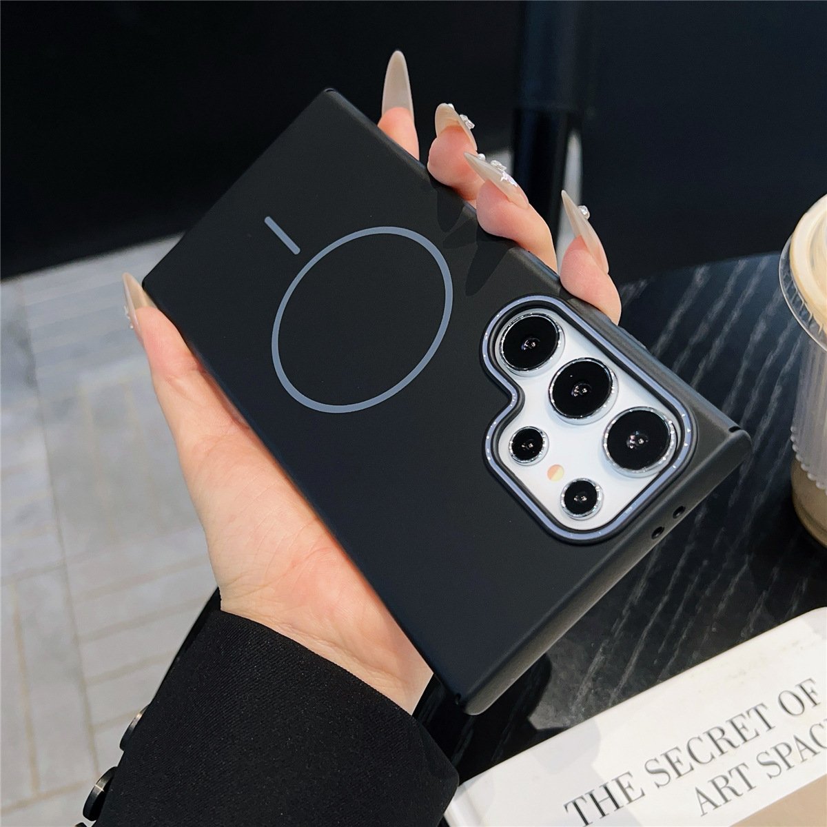 Soft-Touch Magnetic Case – Ultra-Slim, Lightweight & Drop-Resistant For Galaxy S25 S24 S23 S22 Series