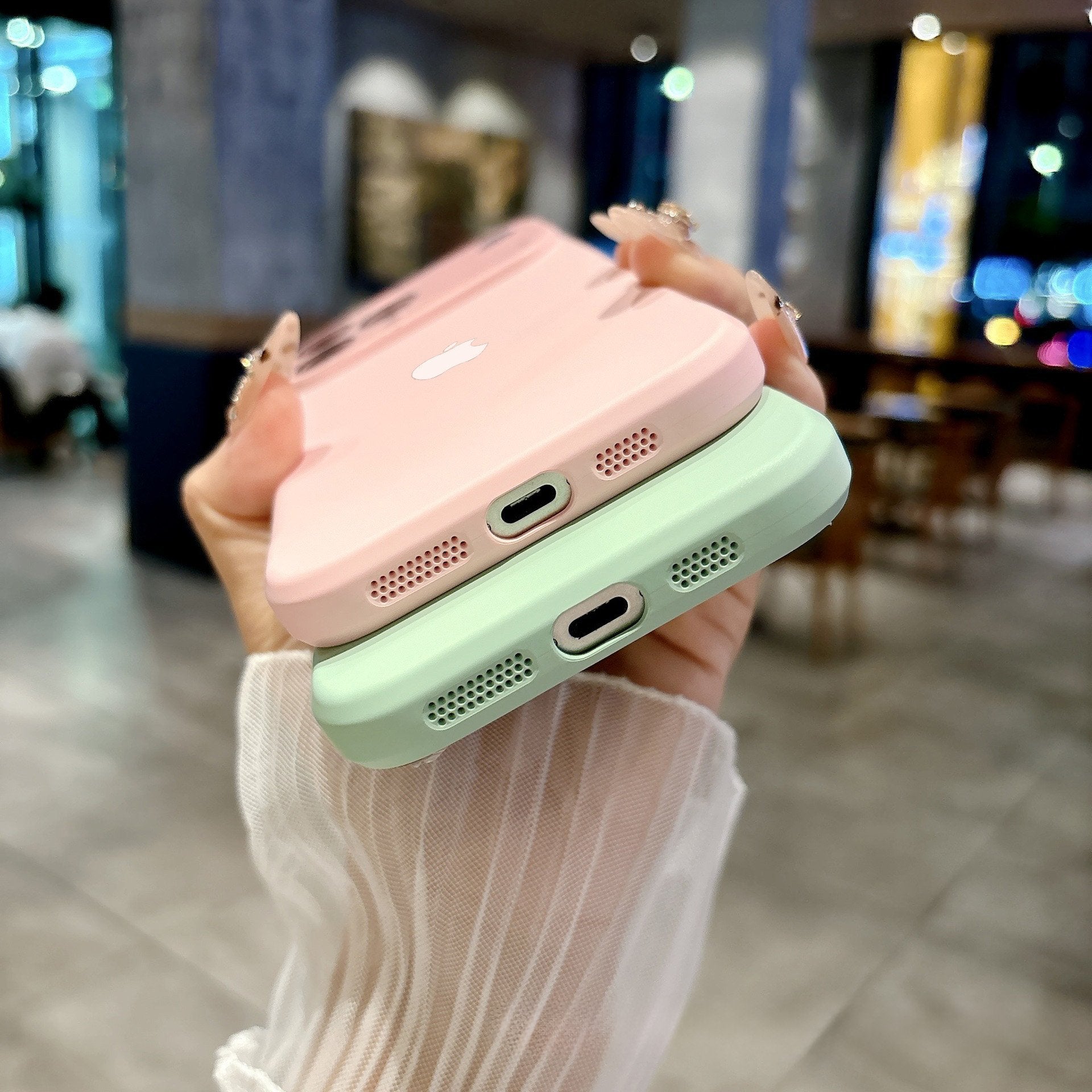 KASCASE | Liquid Silicone Aromatherapy Large-Window Case