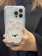 Cute frosted 2-in-1 drop-proof phone case for Apple 16/15/14/13 series