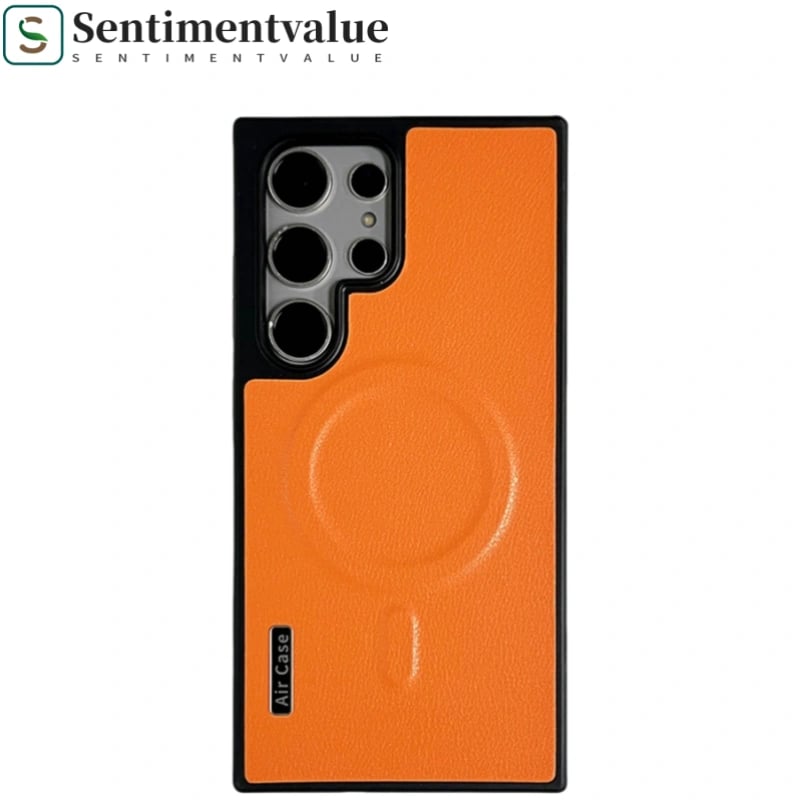 Lens Metal Frame Drop Protection Magnetic Attachment Case For Samsung Galaxy S22/S23/S24 Series