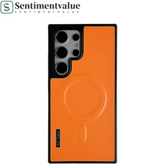 Lens Metal Frame Drop Protection Magnetic Attachment Case For Samsung Galaxy S22/S23/S24 Series