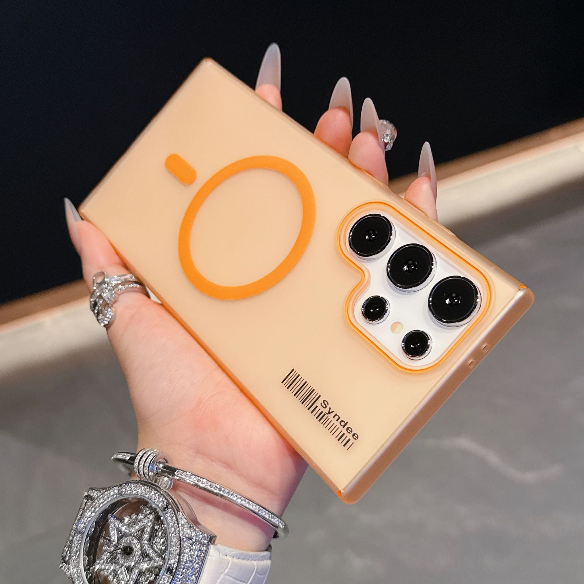 📱 Ultra-Thin Matte PC Magnetic Phone Case For Galaxy S Series