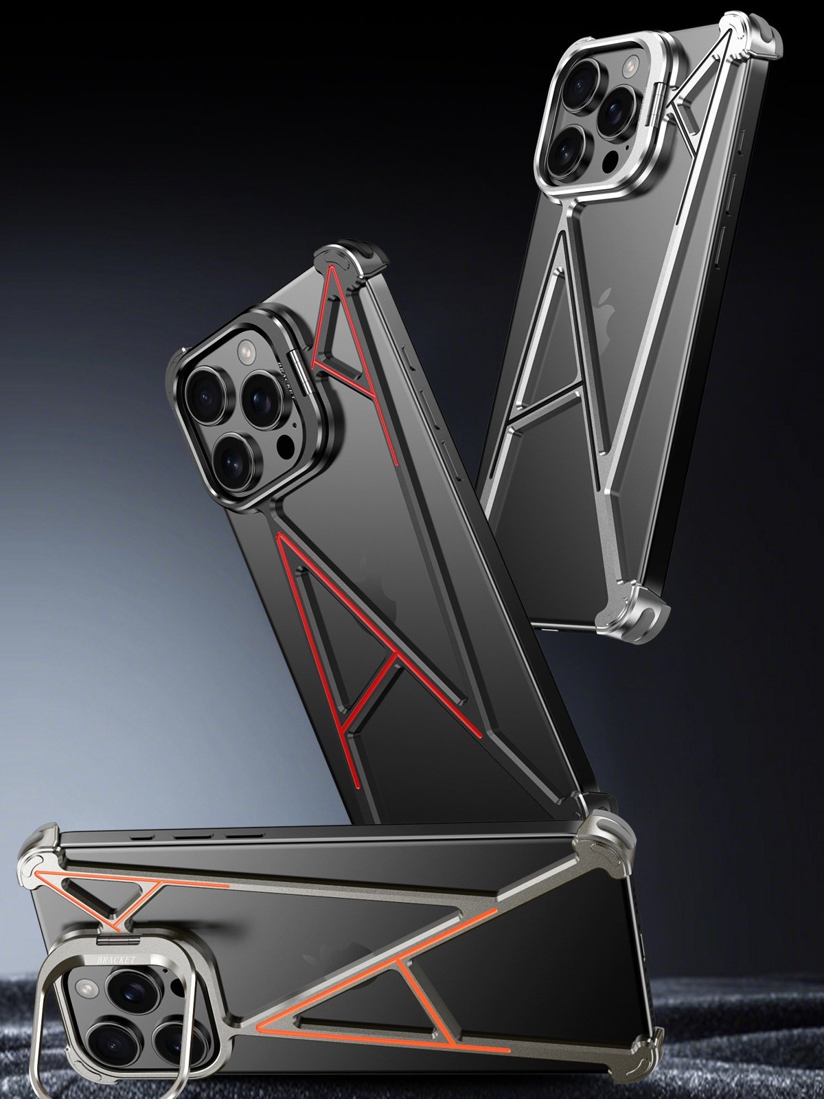 KASCASE A-Shaped Metal Lens Case