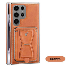 SentimentvalueTM Leather Phone Case, Full-coverage Drop-proof Phone Case For Samsung Galaxy S23 S24 S25 Series With Magnetic Card Holder