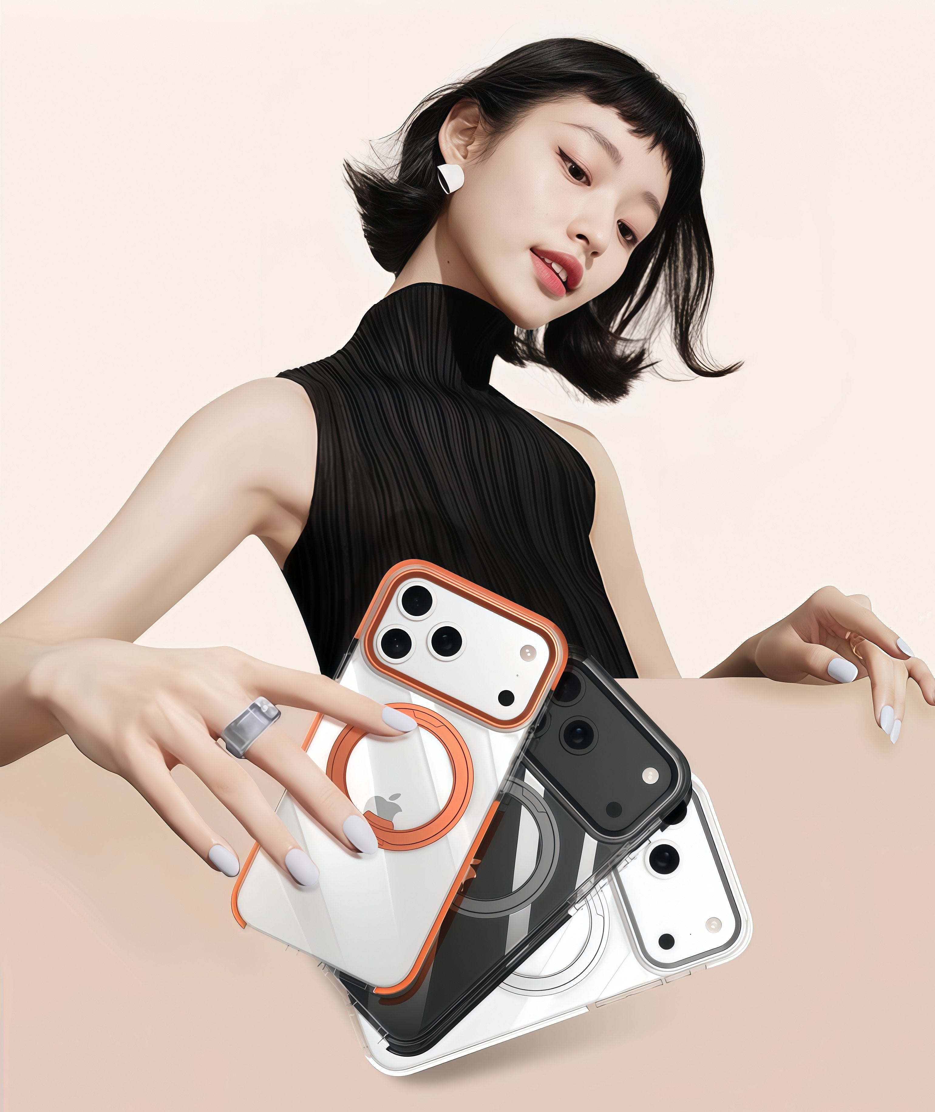 KASCASE | iPhone 17 Series 360° Rotating Gear Stand Case