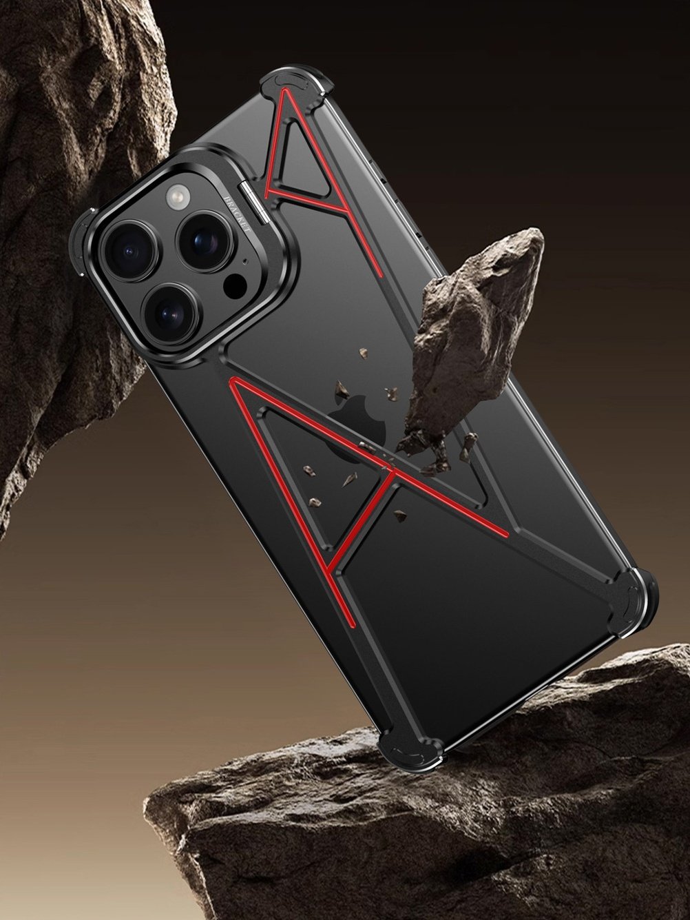 KASCASE A-Shaped Metal Lens Case