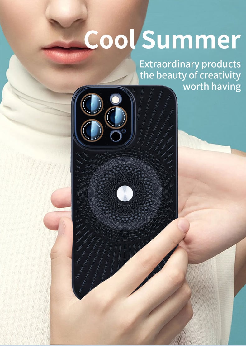 Cool ice-Sensing Hollow Magnetic Heat Absorption Case