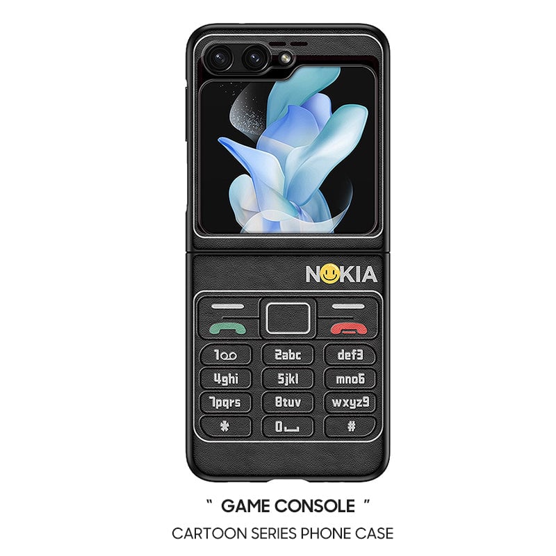 Galaxy Z Flip 3/Galaxy Z Flip 4/Galaxy Z Flip 5/Galaxy Z Flip 6 | Retro Game Console Phone Case