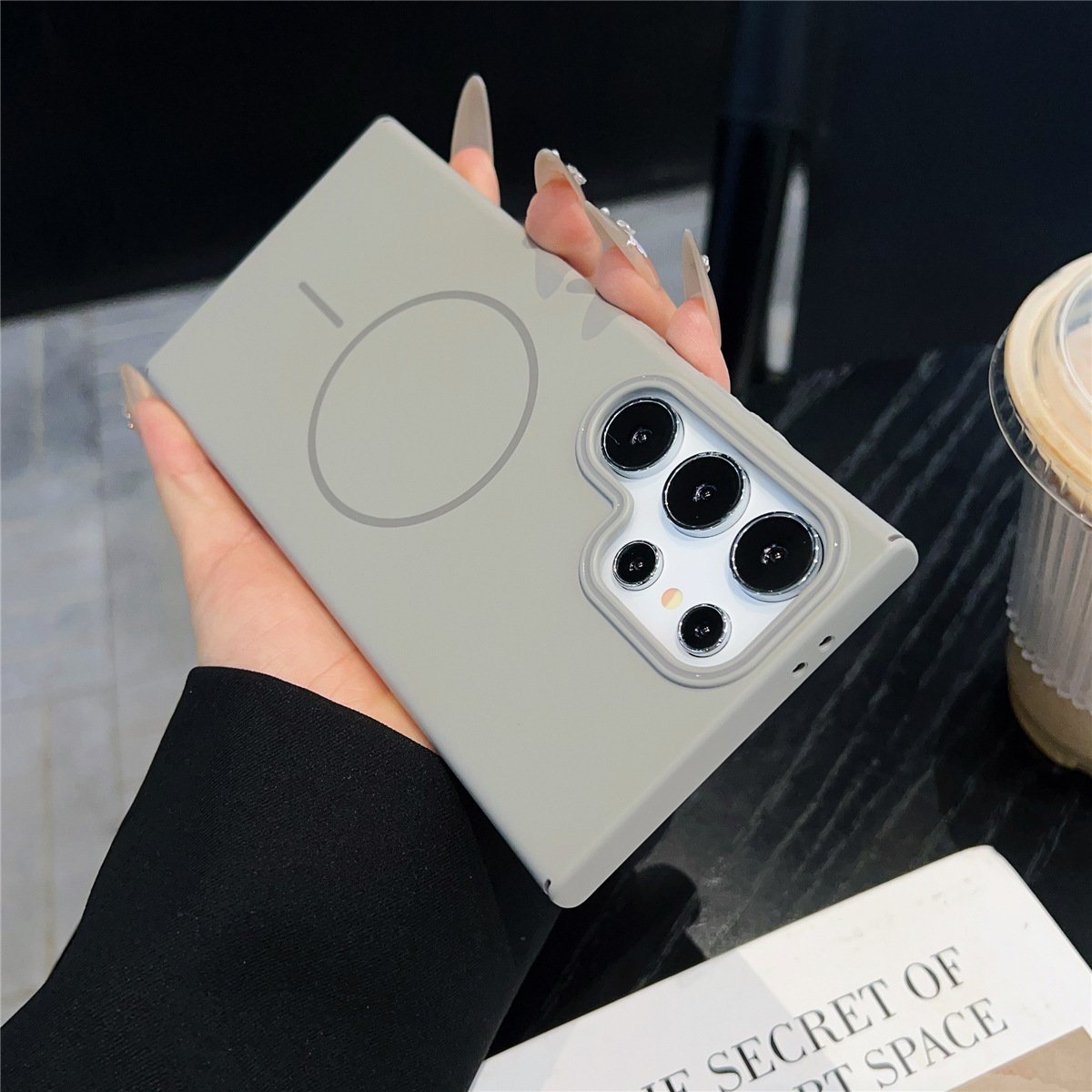 Soft-Touch Magnetic Case – Ultra-Slim, Lightweight & Drop-Resistant For Galaxy S25 S24 S23 S22 Series