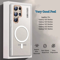 📱 Ultra-Thin Matte PC Magnetic Phone Case For Galaxy S Series