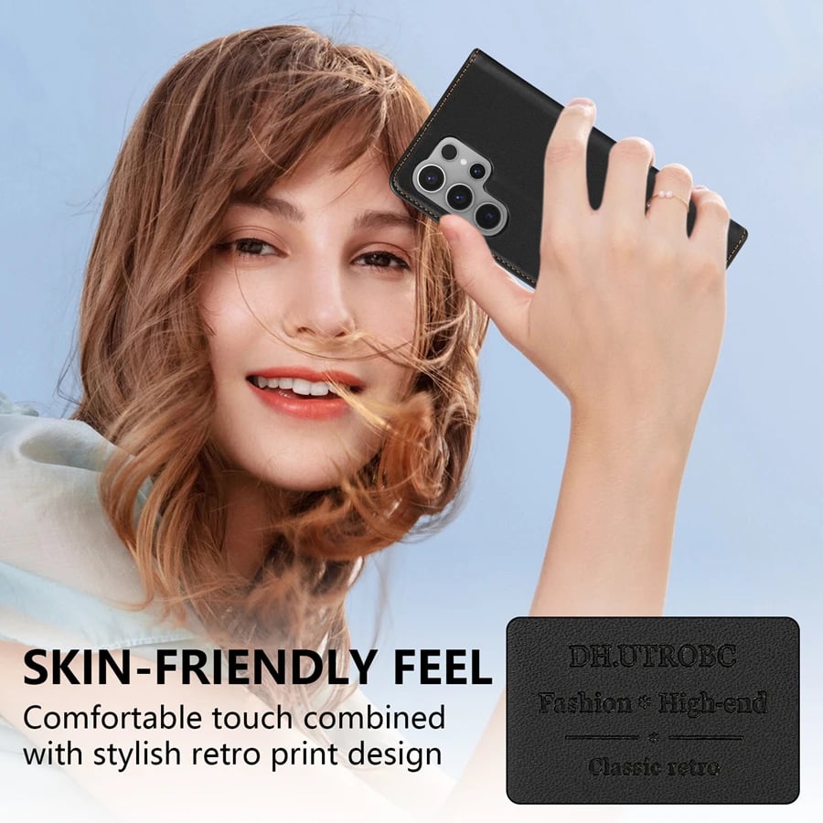 Flip Wallet Card Case for Galaxy S24/S23/S22/S21/S20/S10 Series