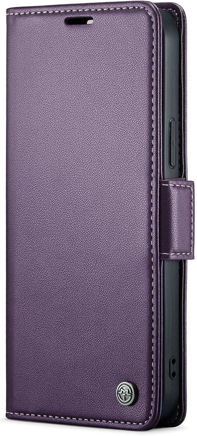 Anti-theft flip phone leather case for Samsung Galaxy S20/S21/S22/S23 series