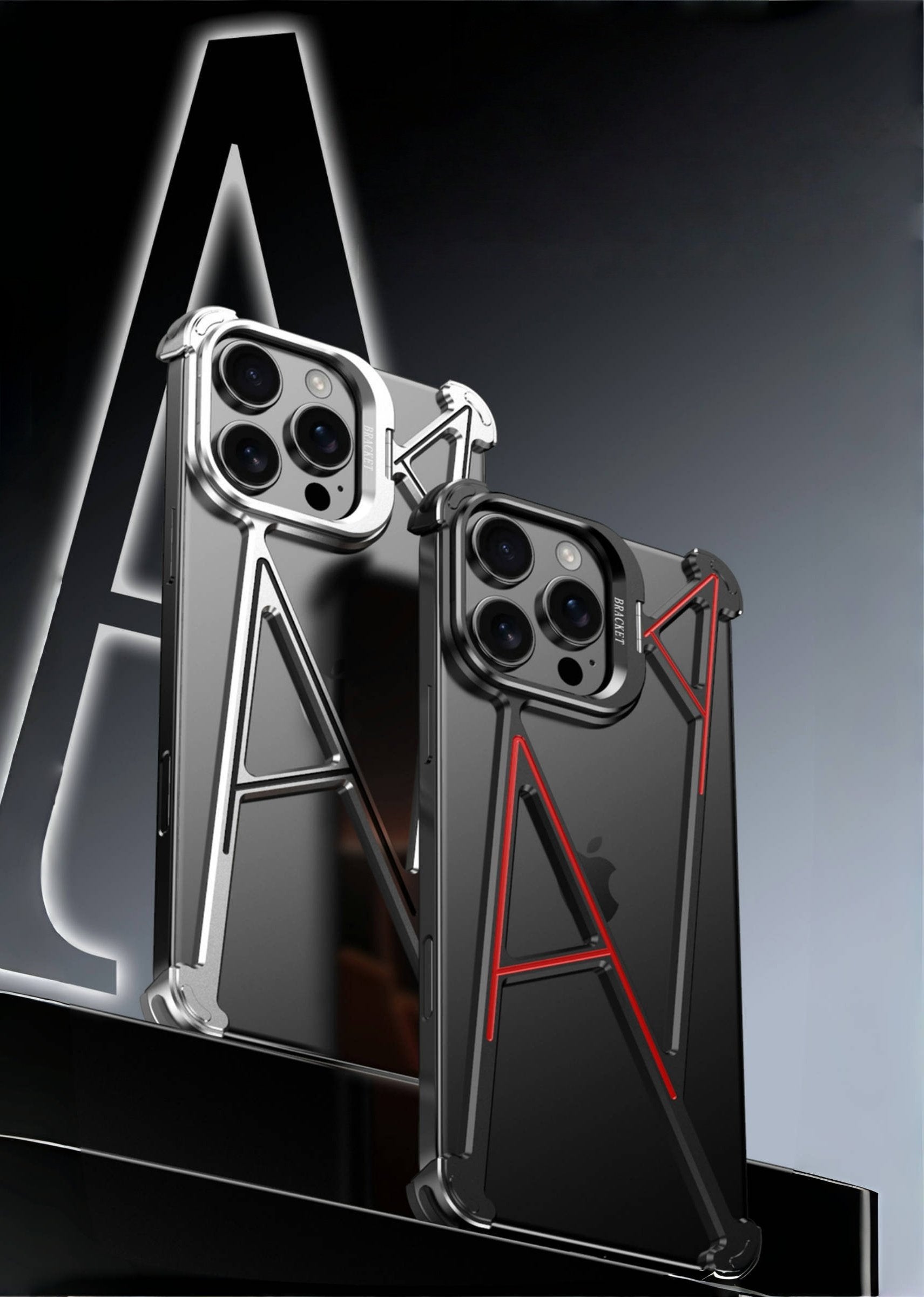 KASCASE A-Shaped Metal Lens Case