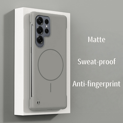 Frameless Matte Magnetic Case for Galaxy S25/S24/S23/S22 – Ultra-Thin & Shockproof