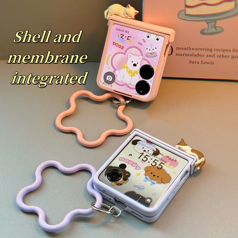 3D Cat Phone Case, Compatible with Samsung Galaxy Z Flip 5 & Samsung Galaxy Z Flip 6