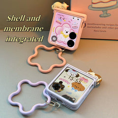 3D Cat Phone Case, Compatible with Samsung Galaxy Z Flip 5 & Samsung Galaxy Z Flip 6