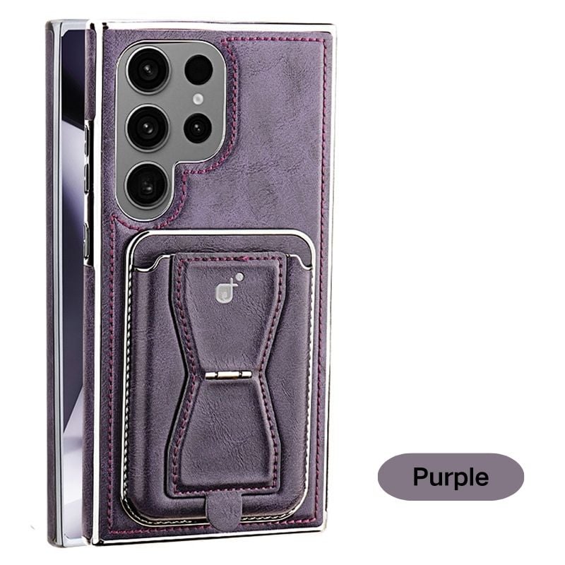 SentimentvalueTM Leather Phone Case, Full-coverage Drop-proof Phone Case For Samsung Galaxy S23 S24 S25 Series With Magnetic Card Holder