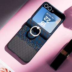 Carbon Fiber Magnetic Phone Case For Samsung Galaxy Z Flip 7/6/5/4/3