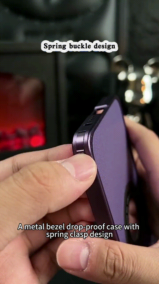 Magnetic Power Safety Metal Phone Case