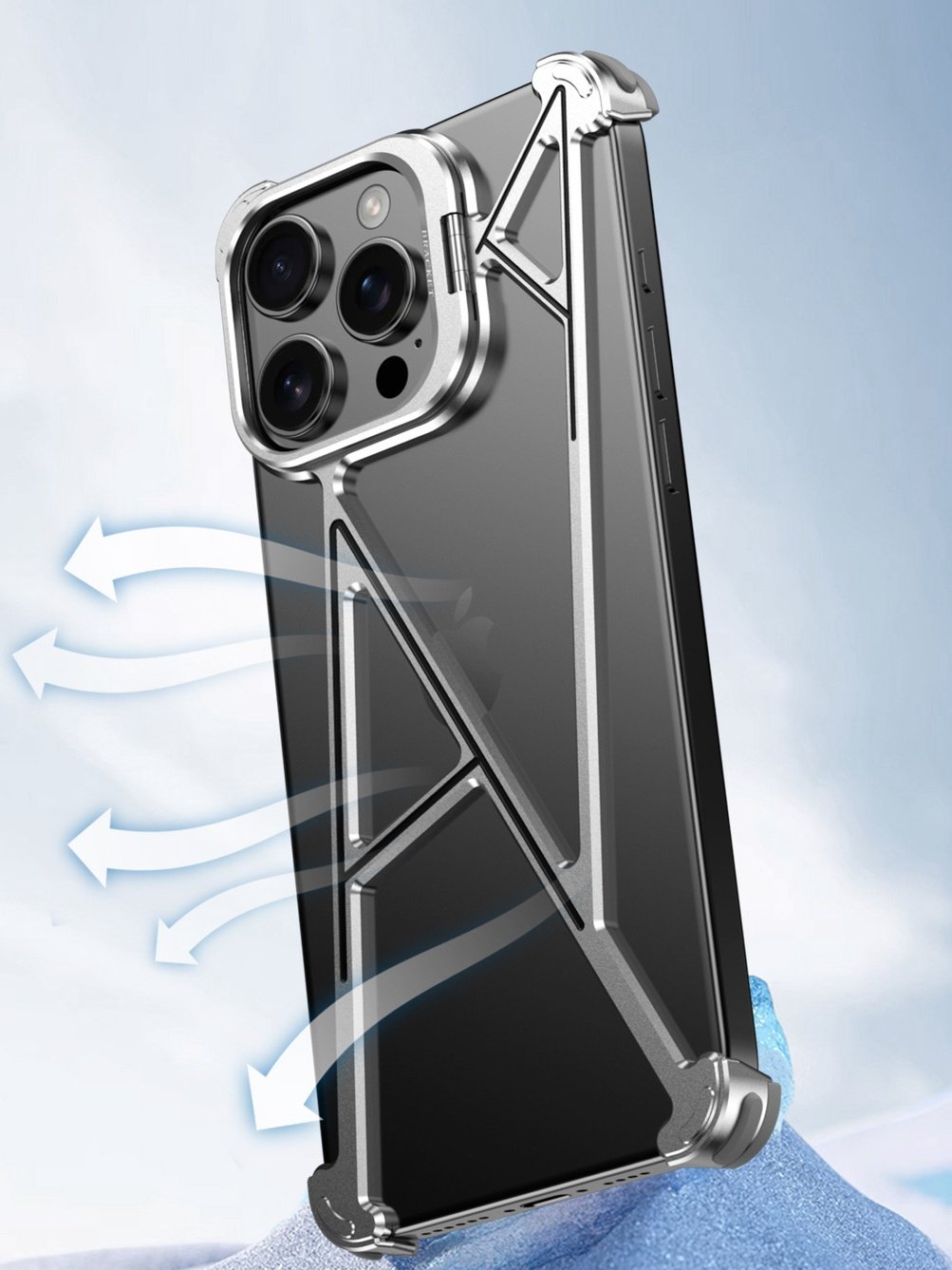 KASCASE A-Shaped Metal Lens Case