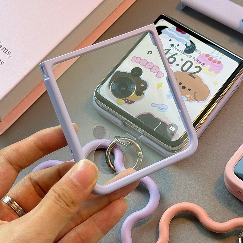 3D Cat Phone Case, Compatible with Samsung Galaxy Z Flip 5 & Samsung Galaxy Z Flip 6