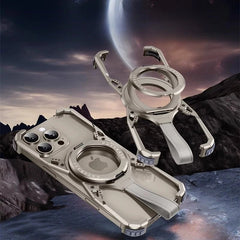 SentimentvalueTM Metal magnetic 360° Bracket Mobile Phone Case Suitable For iPhone 16 Pro/ iPhone 16 ProMax