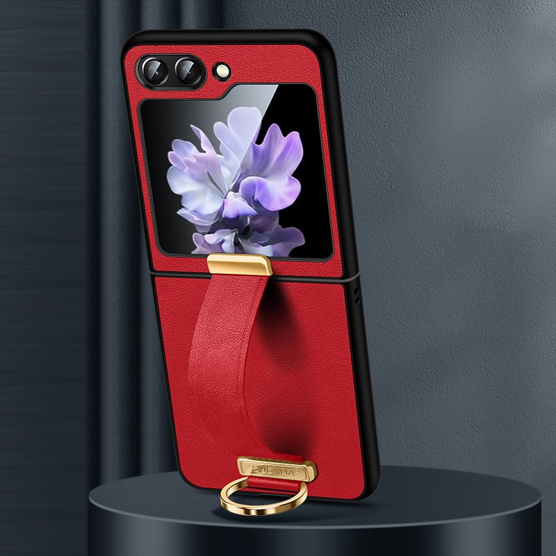 Samsung Galaxy Z Flip Series | Standing Case with Strap