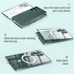 Magnetic Magsafe Metal Case For Samsung Galaxy S24/S23/S22/S21 Series