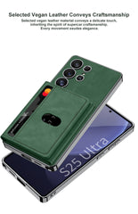 Magnetic Split Wallet Case For Galaxy S25 Ultra