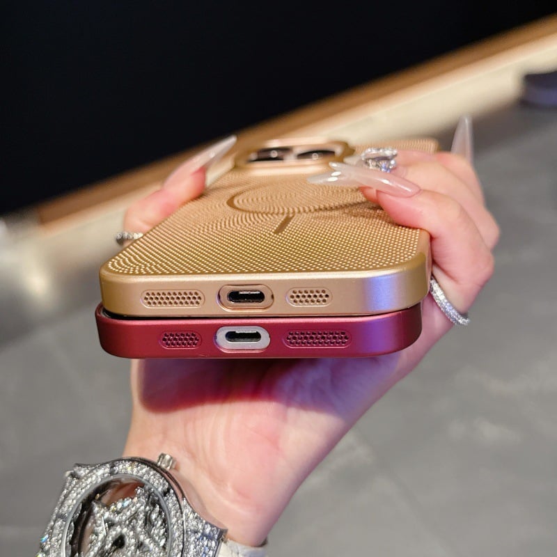 [17 Series Updated] Magnetic Grid Cooling Case