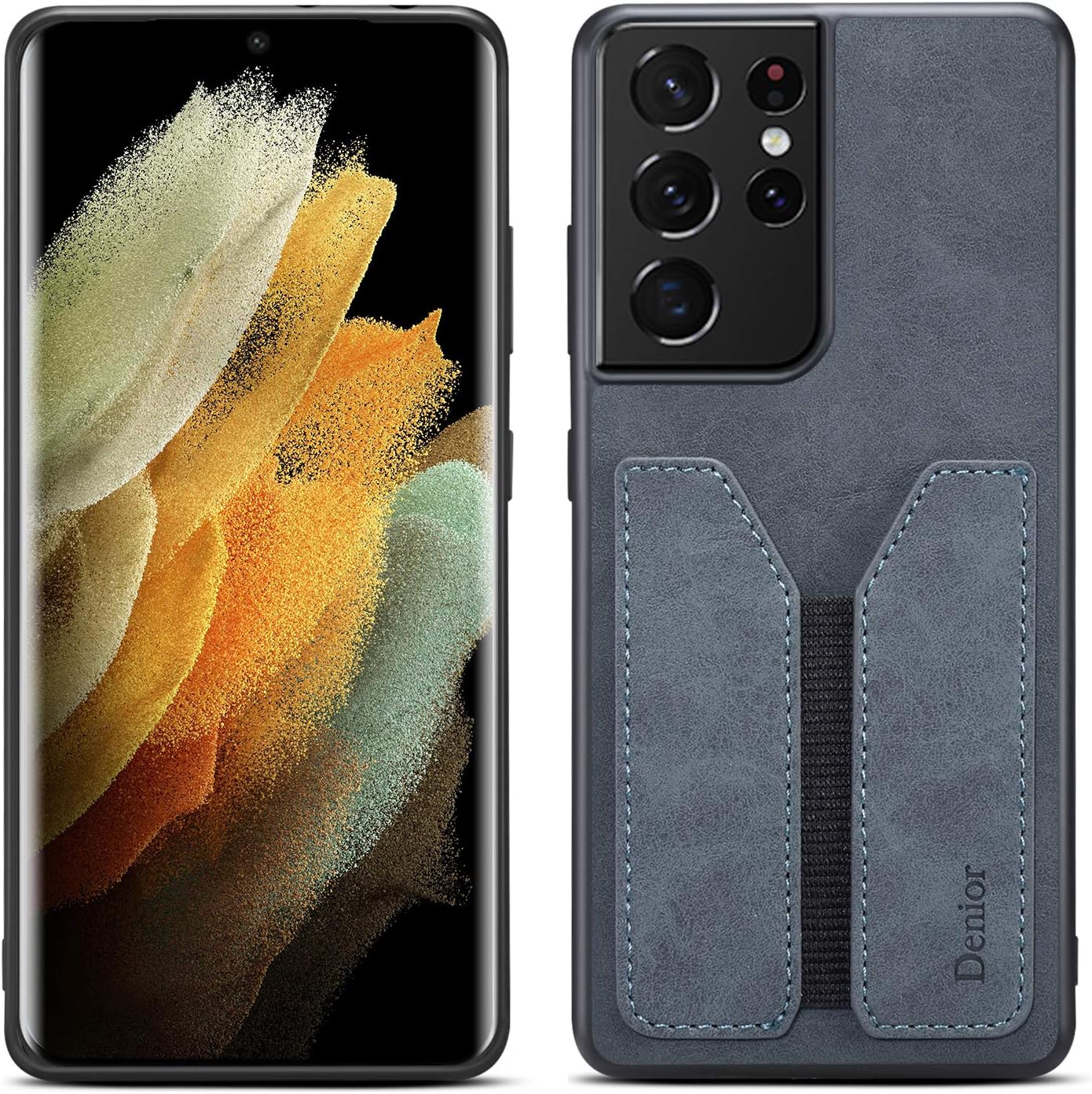 Leather Card Pocket Wallet Phone Case for Samsung Galaxy S20/S21/S22/S23/S24 Series